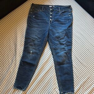 Old Navy Rockstar Super Skinny High Rise size 16